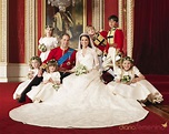 Foto oficial de la Boda Real: Kate Middleton y Guillermo posan con los ...