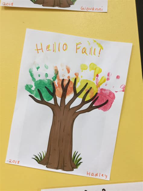 Free Printable Handprint Tree Template Here Are The Simple Supplies You