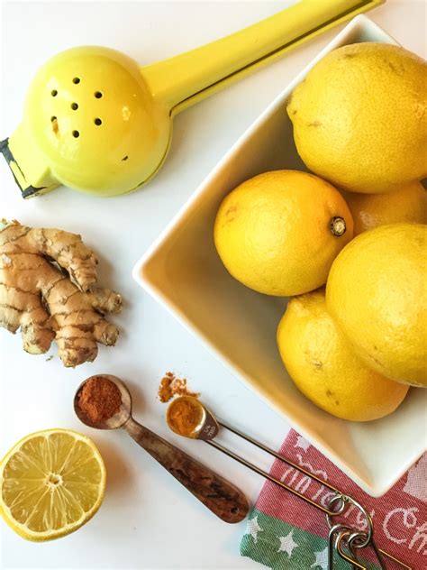 Tracy Hensel Lemon Ginger Morning Detox With Turmeric Cayenne