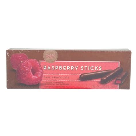 Sweets Gourmet Raspberry Dark Chocolate Sticks 105oz Box Best