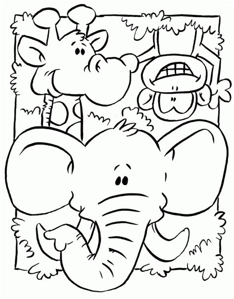 Children absolutely love elephants, rhinos, giraffe, lions and tigers, zebra and cheetah. Wild Animal Coloring Pages - Best Coloring Pages For Kids