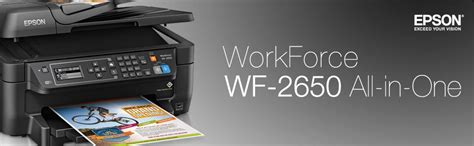 In addition, this versatile device has the. Amazon.com: Epson WorkForce WF-2650 All-In-One Wireless ...