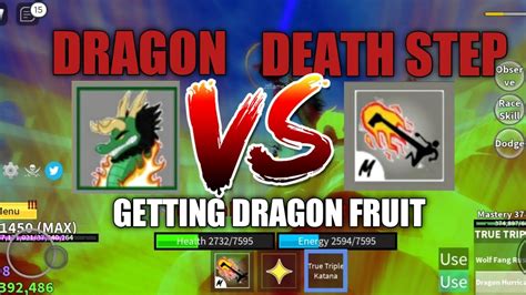 You can also pay beli to get a random fruit from the blox fruits dealer cousin, the price varies on your level. Getting The Dragon Fruit🐉 | Dragon Vs Death Step in Blox ...