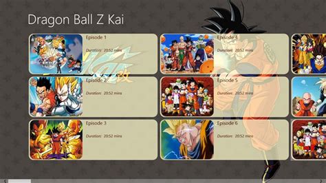 Db episode list and summaries. Dragon Ball Z Kai - Fun Unlimited for Windows 8 and 8.1