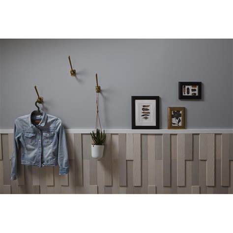 Timberwall Stone River Pine Wood Square Wall Plank Kit Coverage Area