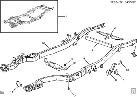 S10 PICKUP 2WD Frame Chevrolet EPC Online Nemiga Com