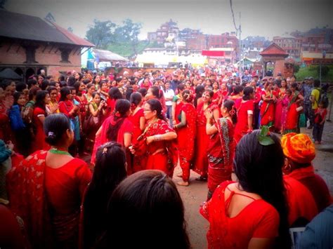 Teej Festival Nepal My Holiday Nepal Travel Blog