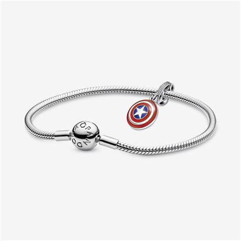 Marvel Captain America Shield Bracelet Set