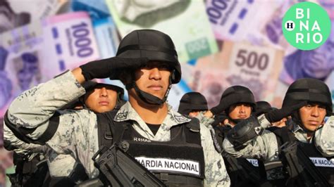 ¿cuánto Gana Un Soldado De La Guardia Nacional En México En El 2023