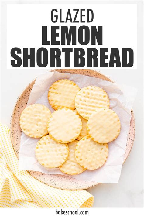 Easy Lemon Shortbread Cookies Recipe Lemon Shortbread Cookies