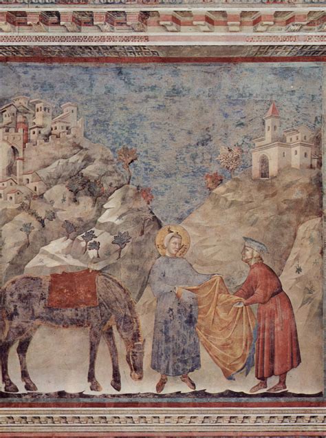 Giotto Ciclo De Frescos De La Vida De San Francisco De Asís Escena