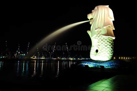 Merlion Statue At Sentosa Singapore Editorial Image Image Of