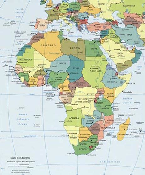 Physical Map Of Africa With Latitude And Longitude Map Of World