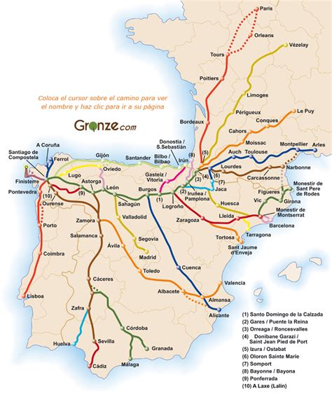 El Camino De Santiago Guías Detalladas Por Etapas