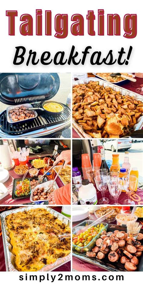 Youll Love These Menu Ideas For A Breakfast Tailgate Simply2moms