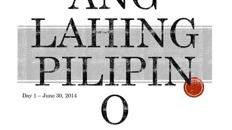 Ang Lahing Pilipino