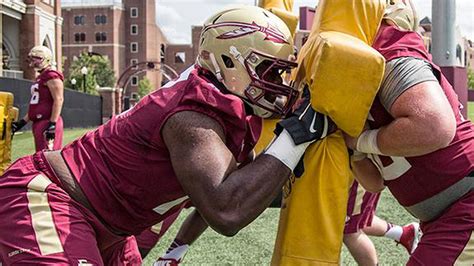 True Freshman Roderick Johnson Shines At Left Tackle As Fsus Offensive