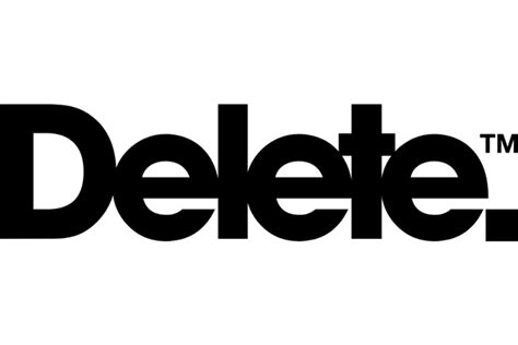 Free Download Delete Ltd Logo Vector
