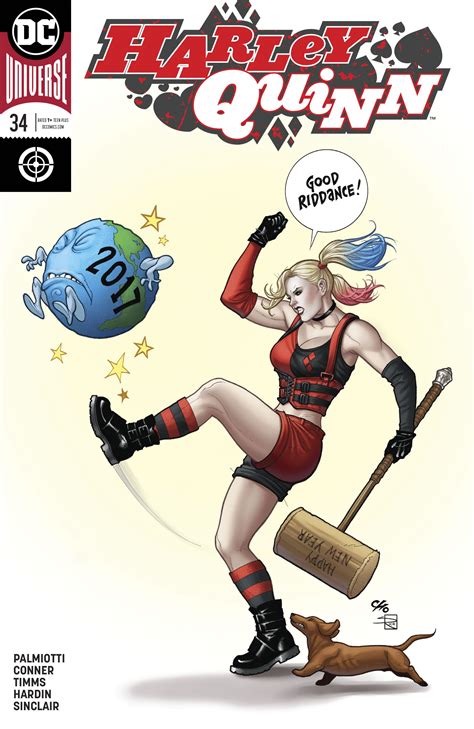 Harley Quinn 34 Variant Cover Fresh Comics