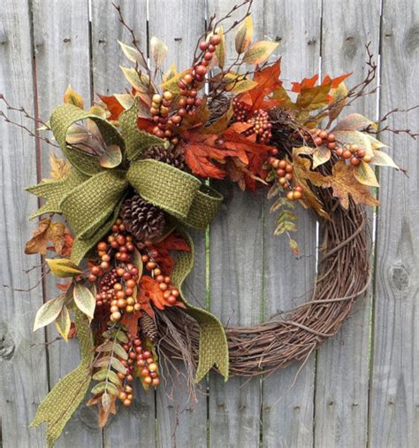 Best Ideas To Create Fall Wreaths Diy 115 Handy Inspirations 061 Fall