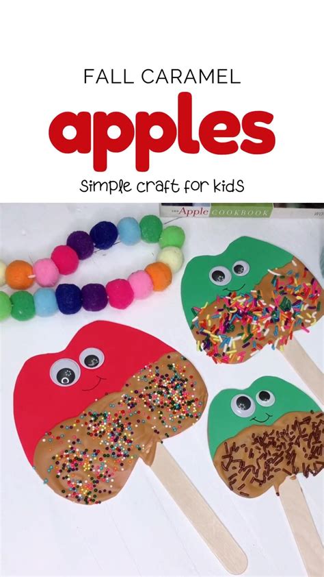 Caramel Apple Craft For Kids Artofit