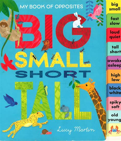 My Book Of Opposites Big Small Short Tall Bookxcess