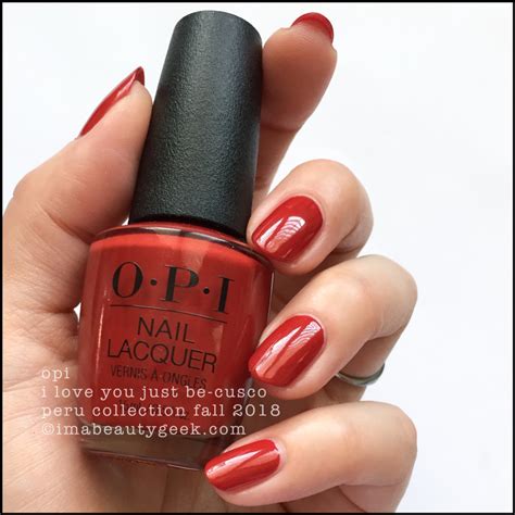 opi peru collection swatches and review fall 2018 beautygeeks