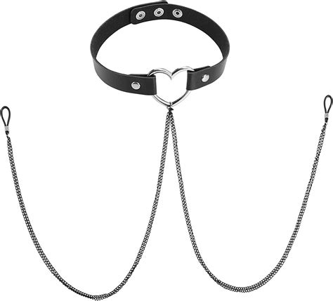 Jp Piercingj Nipple Ring Chain Nipple Silicone Ring Fake