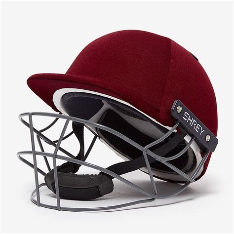 Shrey Performance Cricket Helmet Maroon Batting Equipment