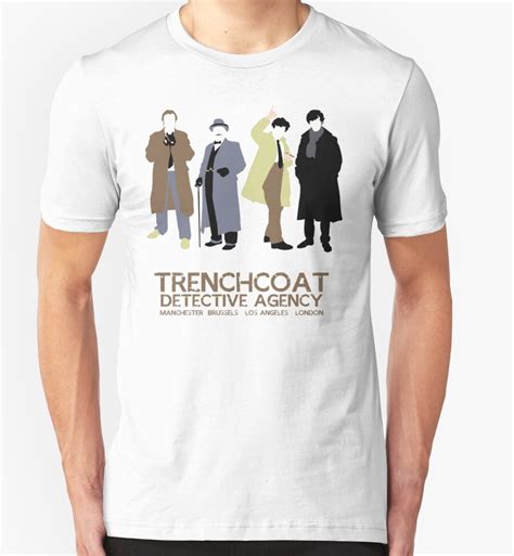 Trenchcoat Detective Agency T Shirts And Hoodies By Paulychilds Redbubble