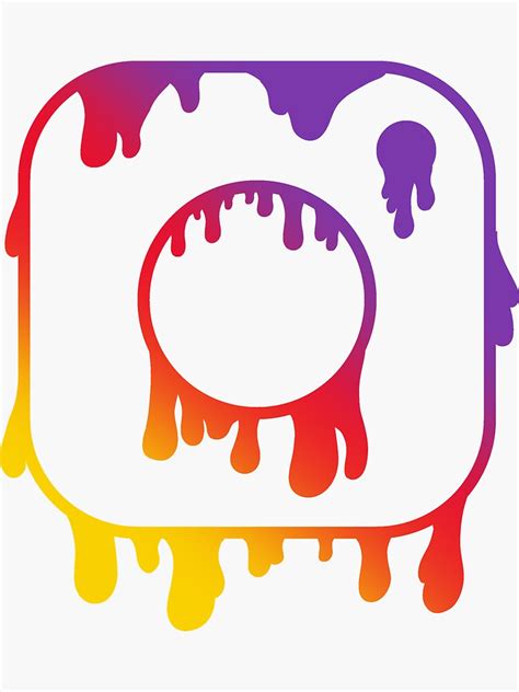 Instagram Logo Sticker For Sale By Jcalvert Design Redbubble
