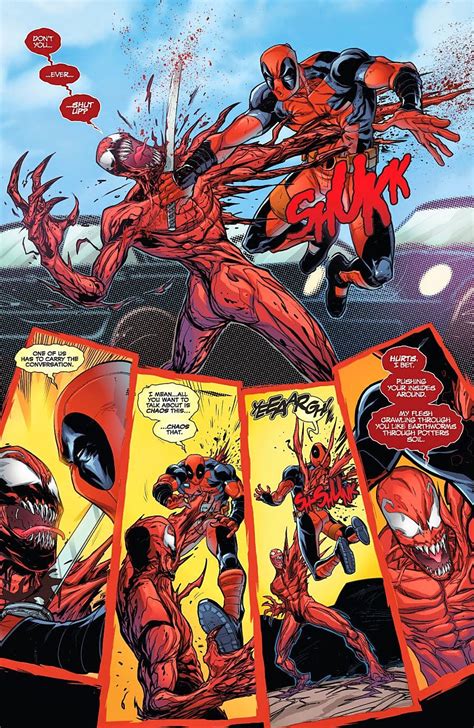 The Venom Site Deadpool Vs Carnage 3 Preview Comic Heroes Marvel