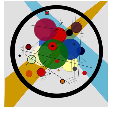 Kandinsky Círculos En Un Círculo Geogebra
