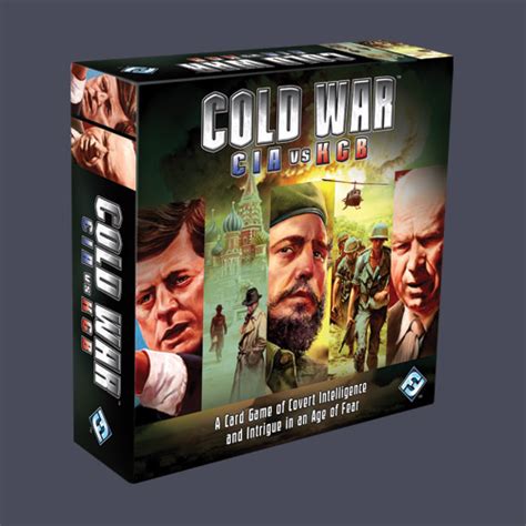 Fair Play Games Cold War Cia Vs Kgb Revised Discounted Board Games And Card Games