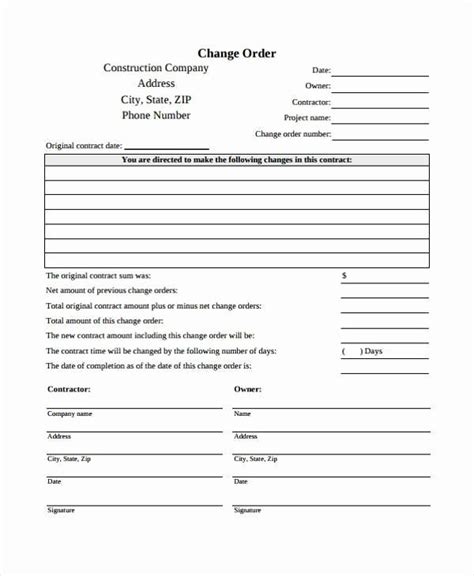 Published 1 june 2020 last updated 28 july 2020 + show all updates. 30 Construction Change order form | Writing a cover letter, Order form template, Project ...