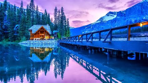 Restaurant At Emerald Lake Yoho National Park British Columbia