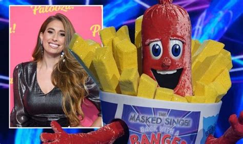 Masked singer fans are convinced they know the identities of badger and sausage. The Masked Singer: Sausage exposed as Stacey Solomon as ...