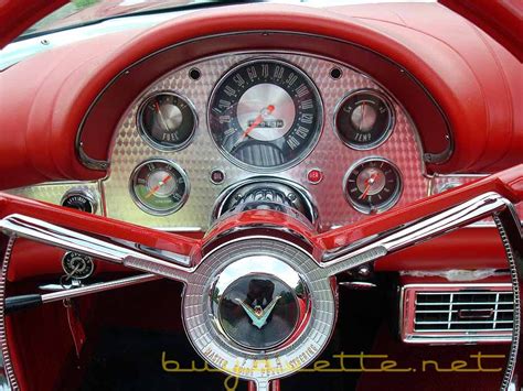 1957 Ford Thunderbird Instrument Panel Vintage Cars Dream Cars Ford