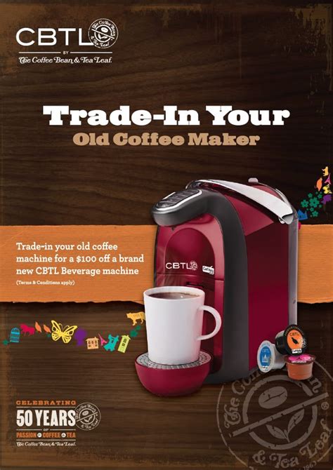 A customizable drum roaster that doesn't produce much smoke at all. CBTL Coffee Machine Trade-In Offer | Great Deals Singapore