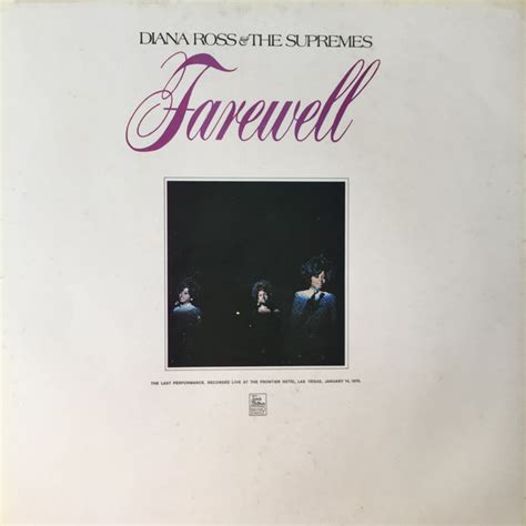 Diana Ross And The Supremes Farewell 1970 Gatefold Vinyl Discogs