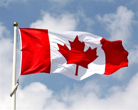 Sewn Nylon Canadian Flag