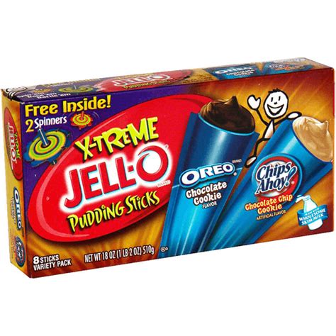 Jell O X Treme Pudding Sticks Variety Pack Shop My Country Mart Kc Ad Group