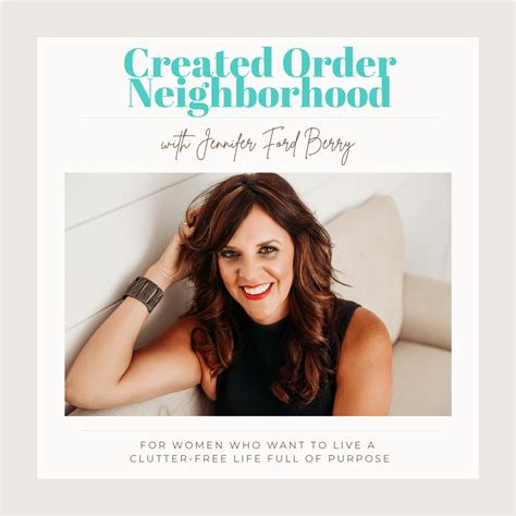 the created order neighborhood {an online community for women} jennifer ford berry