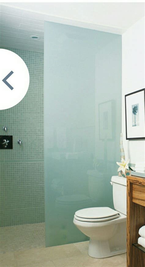 We Prefer Opaque Class And Maybe Even Colored Glass Like This For Shower Splash Wall Rather T