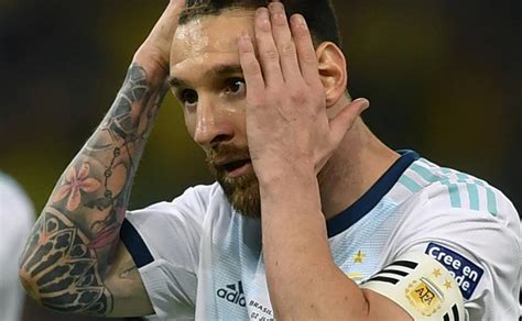 La Conmebol Suspende A Messi Por Tres Meses El Correo