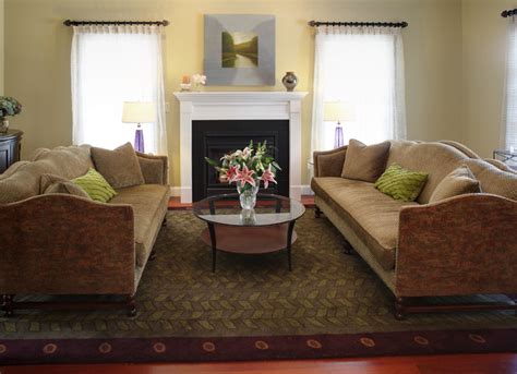 Casual Elegance Traditional Living Room Portland