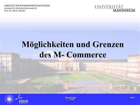 PPT M Glichkeiten Und Grenzen Des M Commerce PowerPoint Presentation