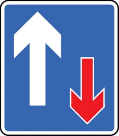 Give Way Priority Traffic Road Traffic Warning Sign Self Adhesive