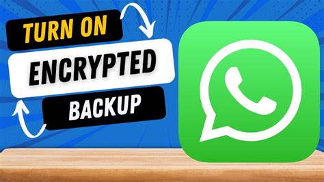 How To Enable End To End Encrypted Backups In Whatsapp Youtube