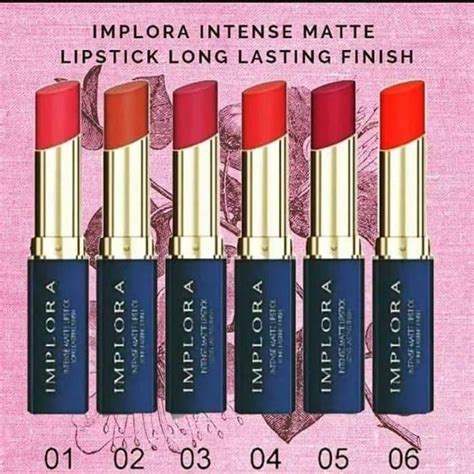 Jual Implora Intense Matte Lipstick Original Grosir Shopee Indonesia